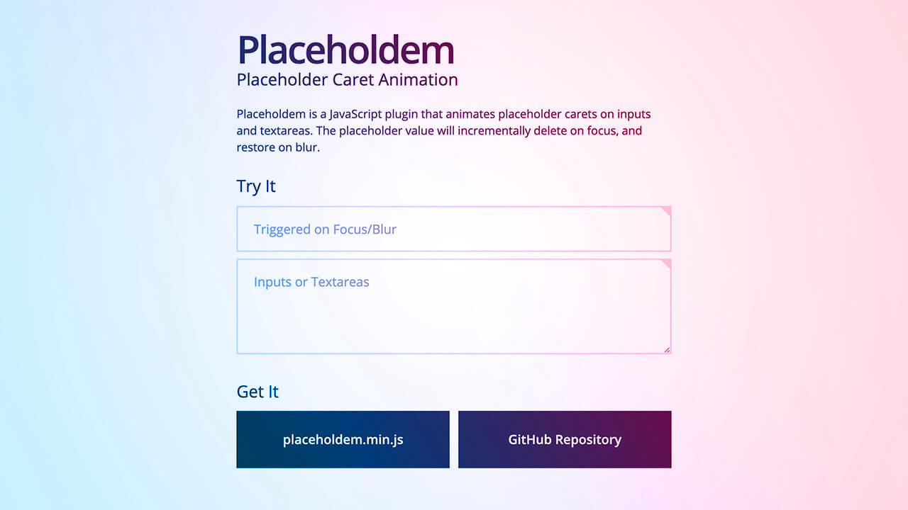 Screenshot of Placeholdem