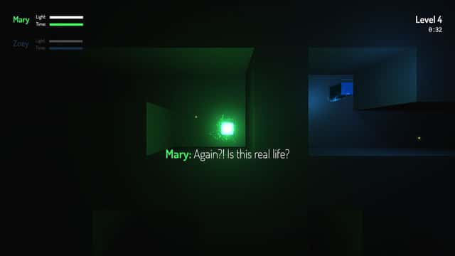 Screenshot of Lost Without You gameplay.