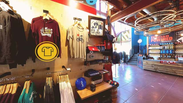 Screenshot of New Belgium Brewing Tour website.